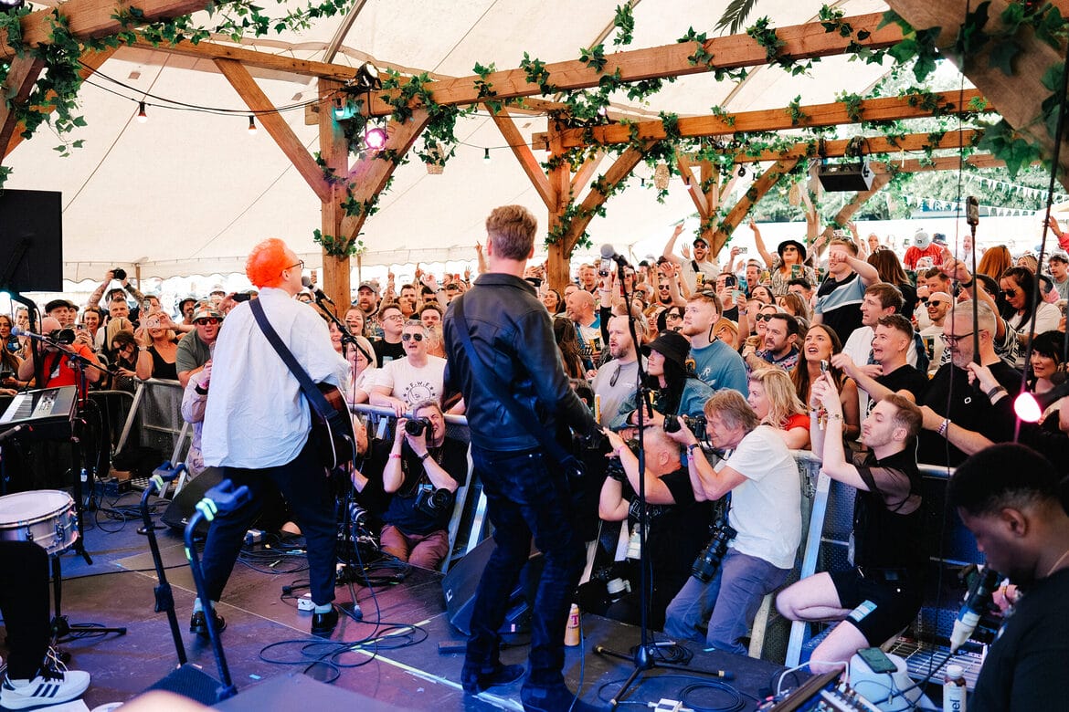 TRNSMT Travis secret set at The Hangout