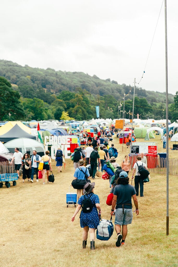Green Man 2025 Arrivals Credit Kirsty McLachlan Green Man 2025 Arrivals Credit Kirsty McLachlan