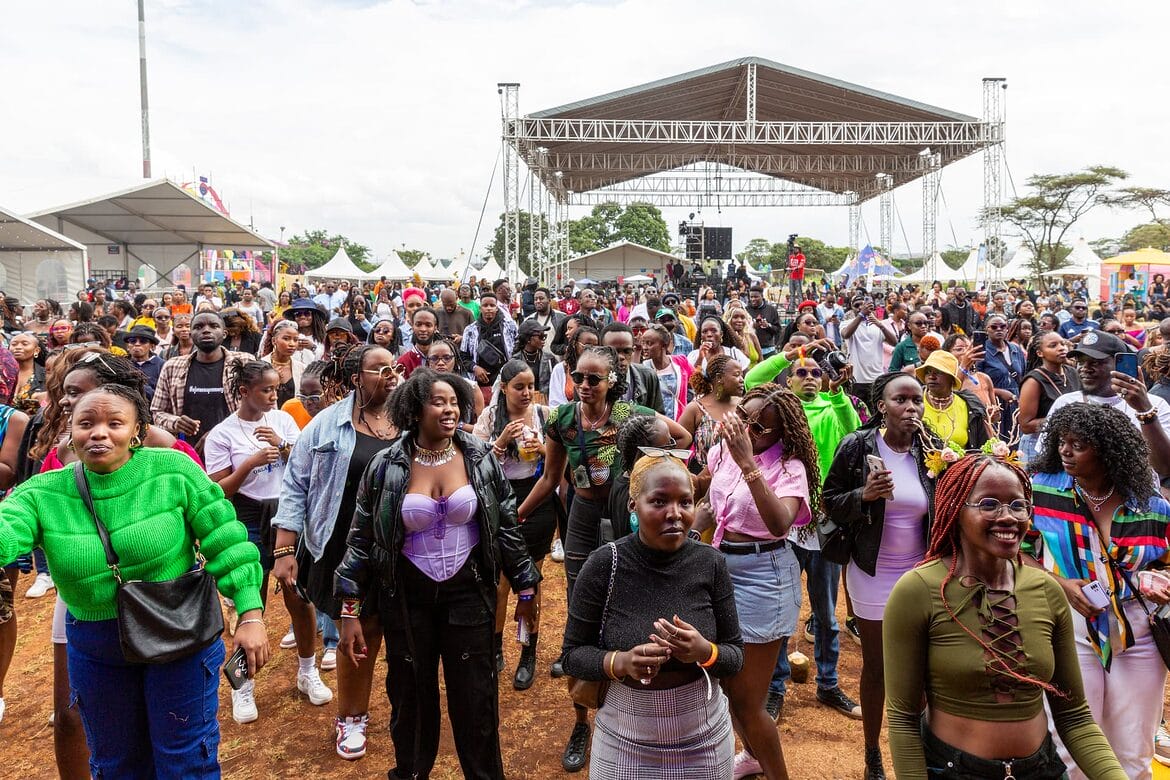 People at Live stage
