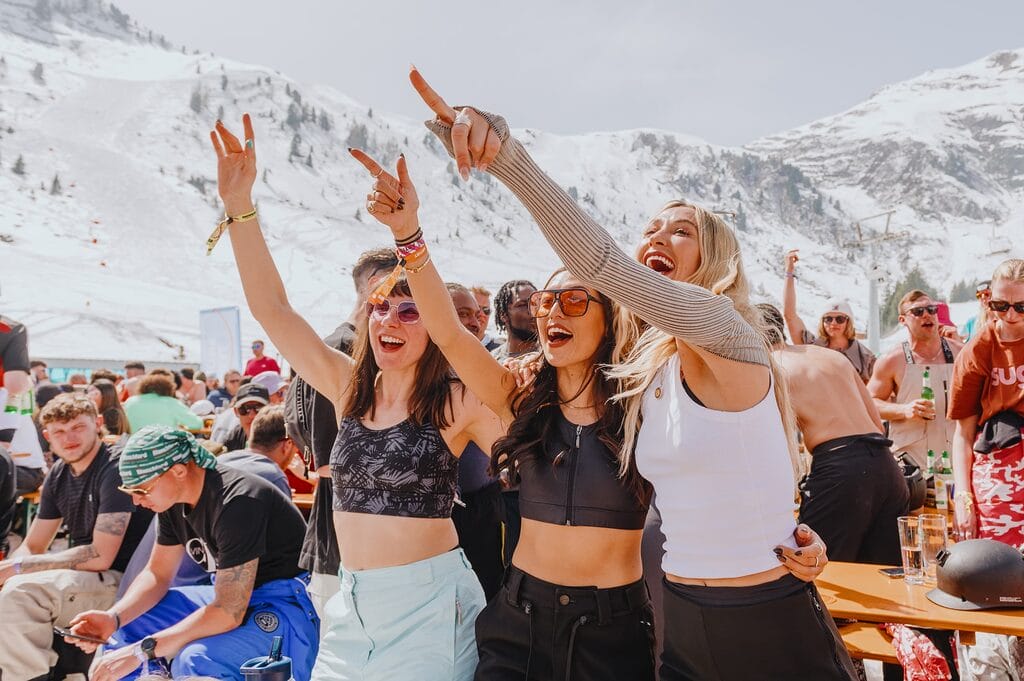 Snowbombing audience
