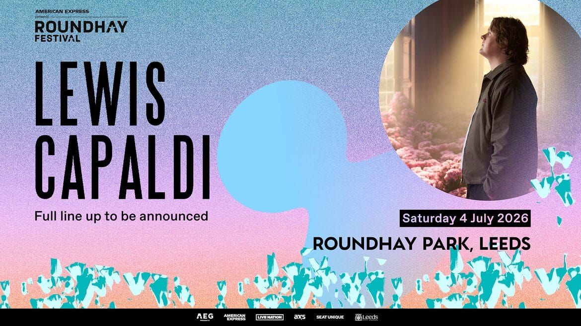 Roundhay Festival Lewis Capaldi banner