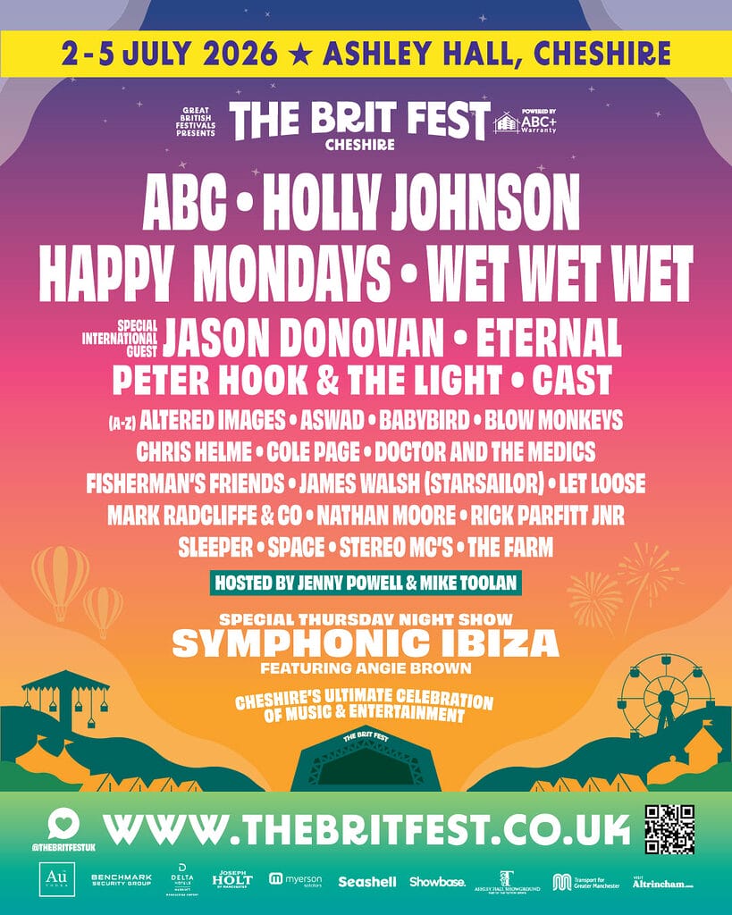 Brit Fest 2026 poster Brit Fest 2026 poster