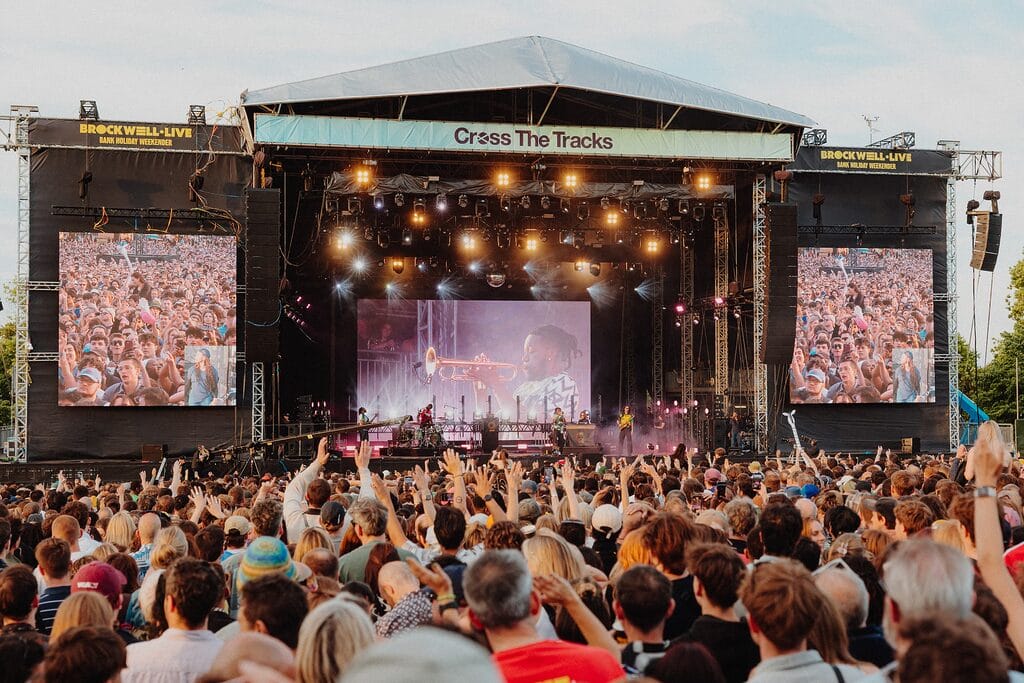 Cross the Tracks 2025 by Luke Dyson LD3 2391 Cross the Tracks main stage in 2025