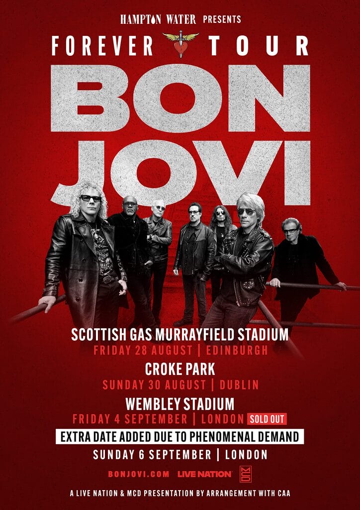 image 1 8 Bon Jovi UK 2026 tour poster