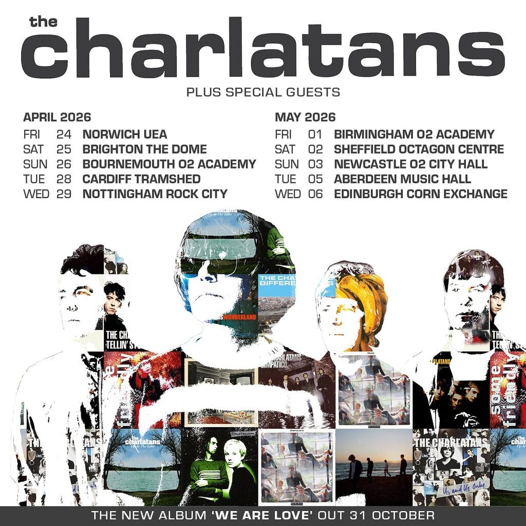 image 9 The Charlatans tour poster