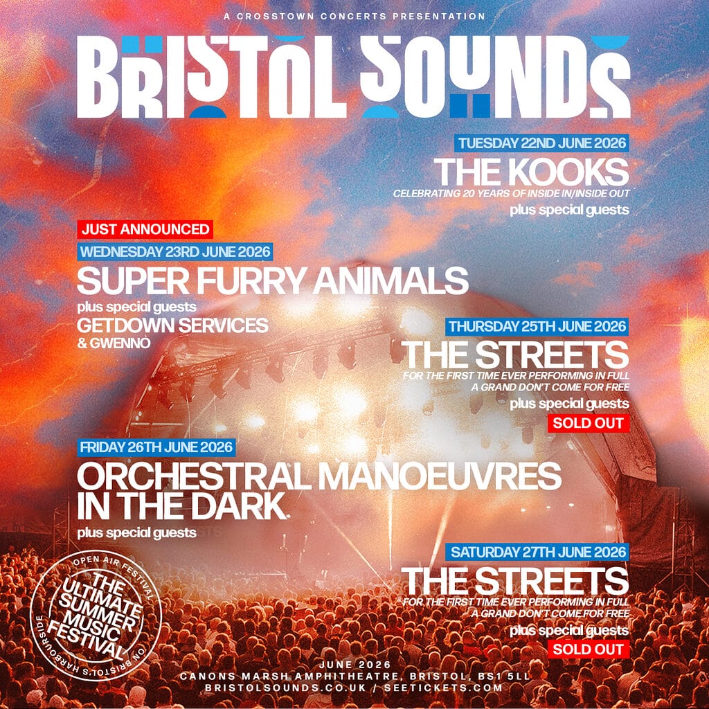 Briston Sounds 2026 line-up poster