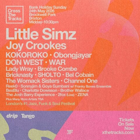 Cross the Tracks 2026 updated line up poster Cross the Tracks 2026 updated line up poster