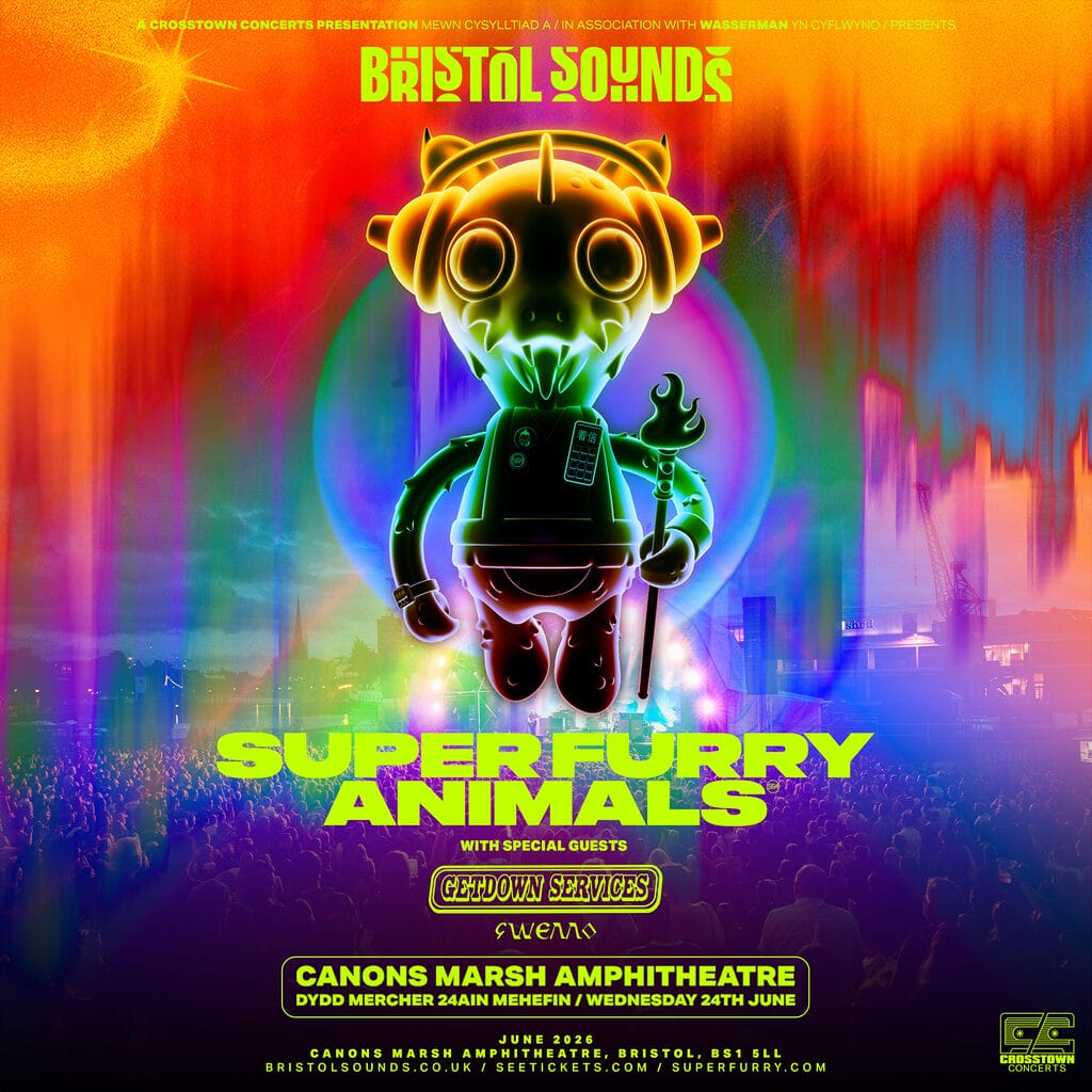 Bristol Sounds super furry animals poster