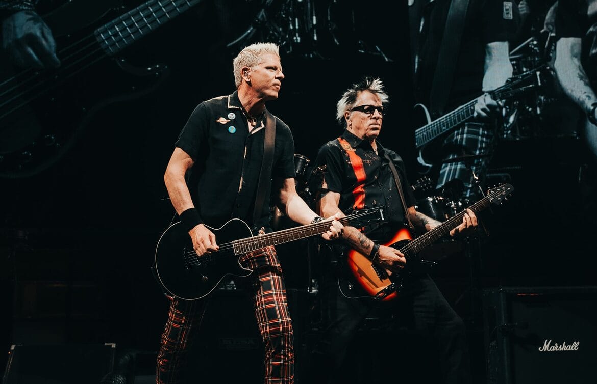 The Offspring on stage