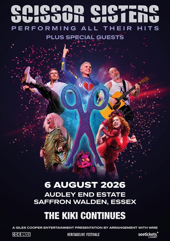 Scissor Sisters Audley End poster