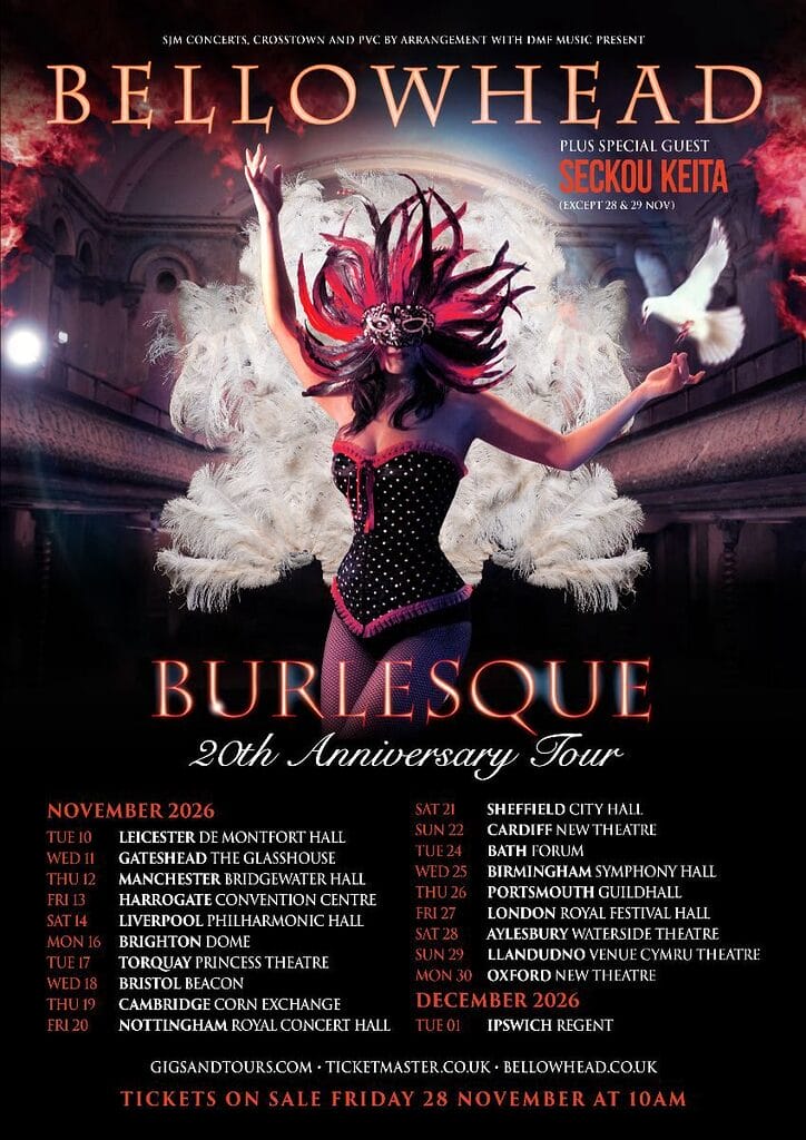 image 2 6 Bellowhead 2026 UK tour poster