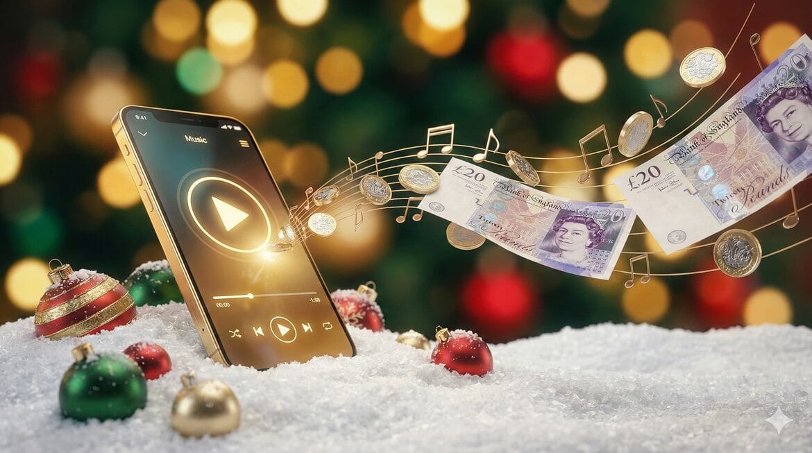 Artists earning from christmas streams