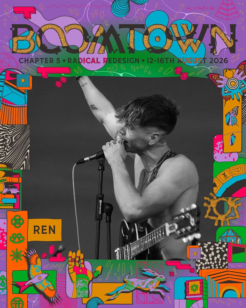 Boomtown Ren poster Boomtown Ren poster