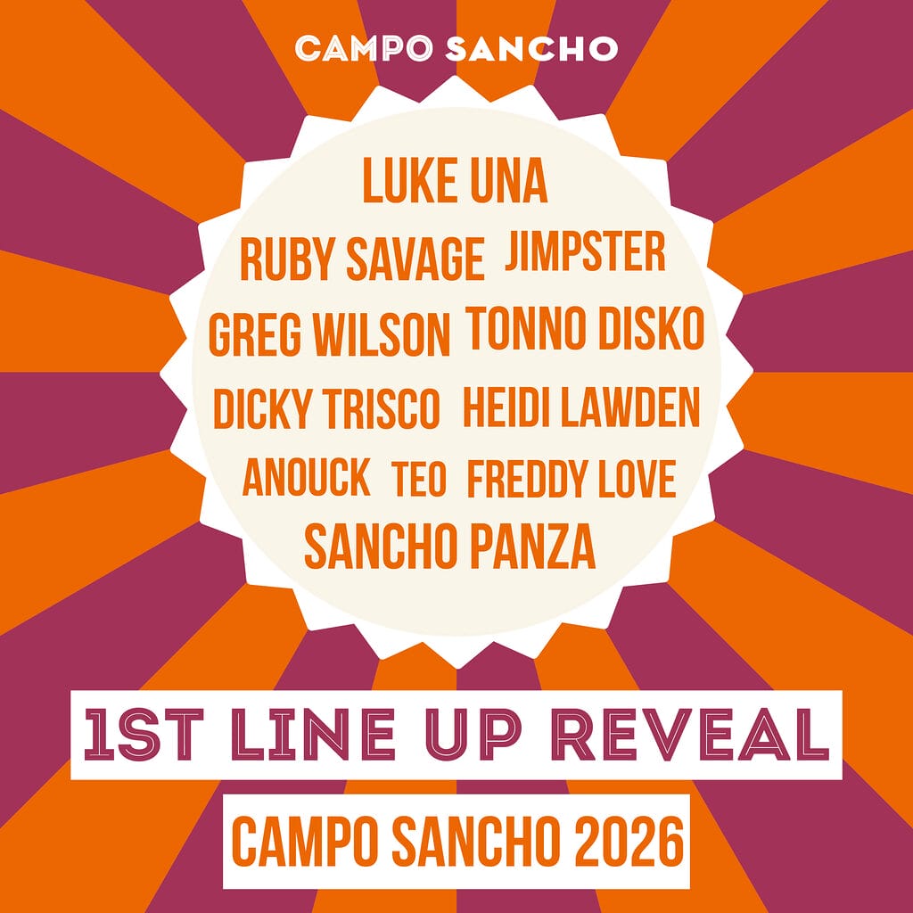 Campo Sancho Poster 1st Line Up 2026 Campo Sancho Poster 1st Line Up 2026