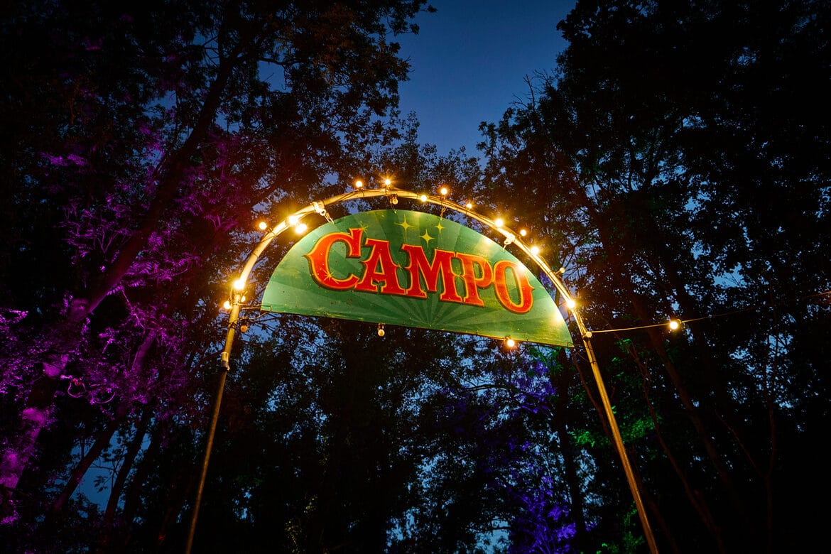 Campo Sancho sign