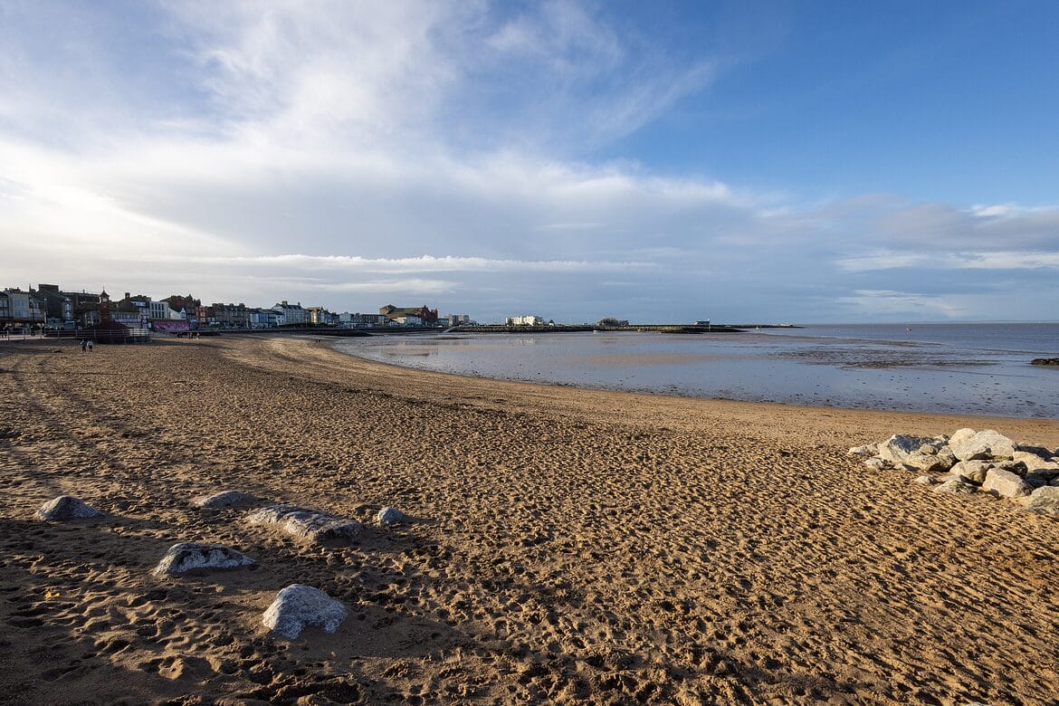 Morecambe beach