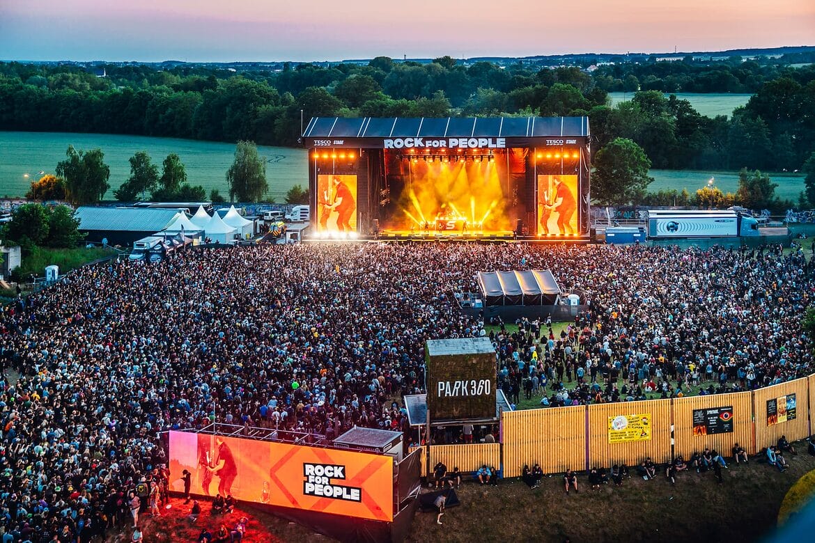 Rock for people main stage