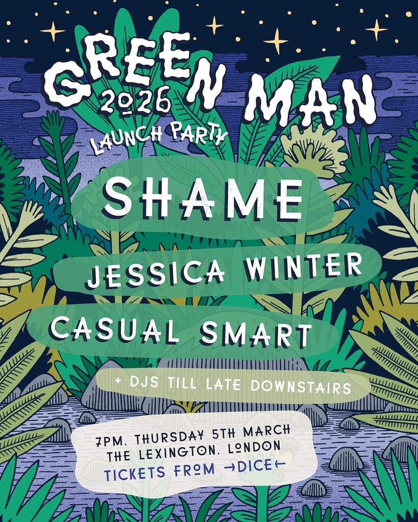 Green Man 2026 Lexington poster