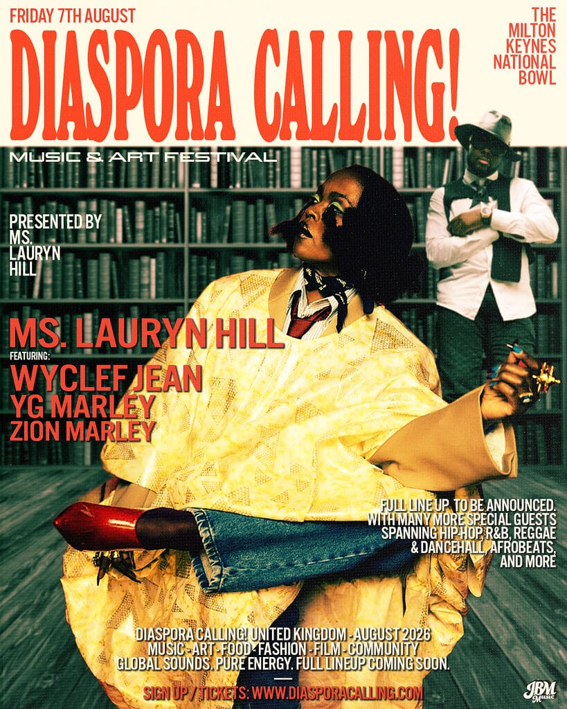 Diaspora Calling 2026 poster miltom keynes