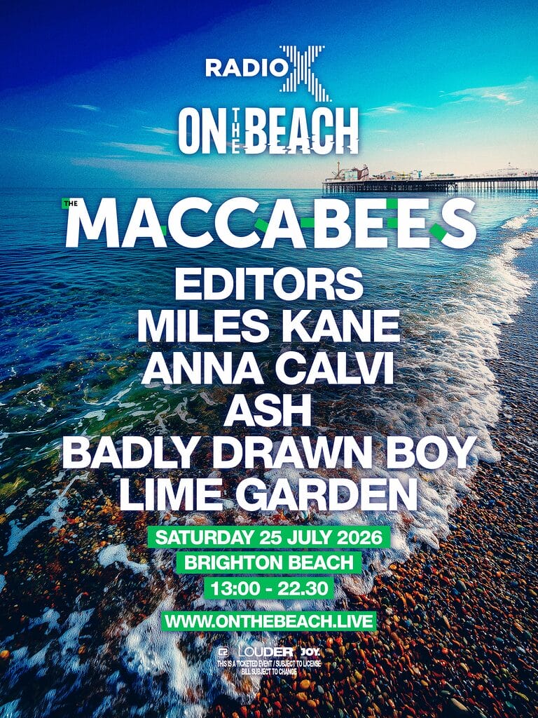 On The Beach Brighton line up poster 2026
