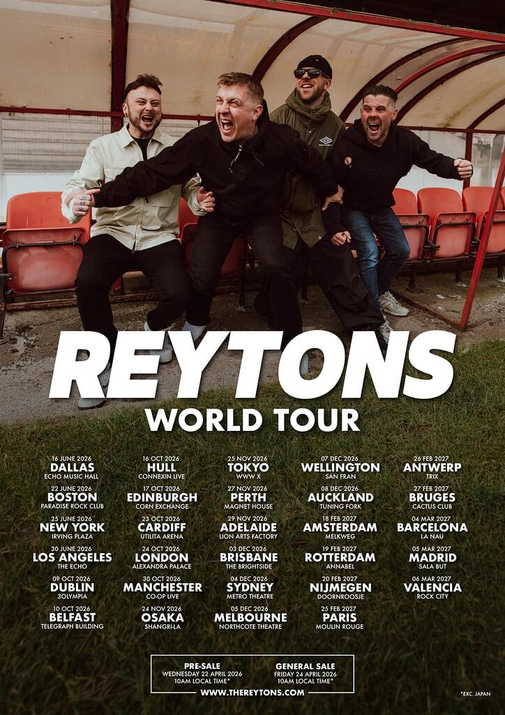 A3 Reytons World Tour Poster