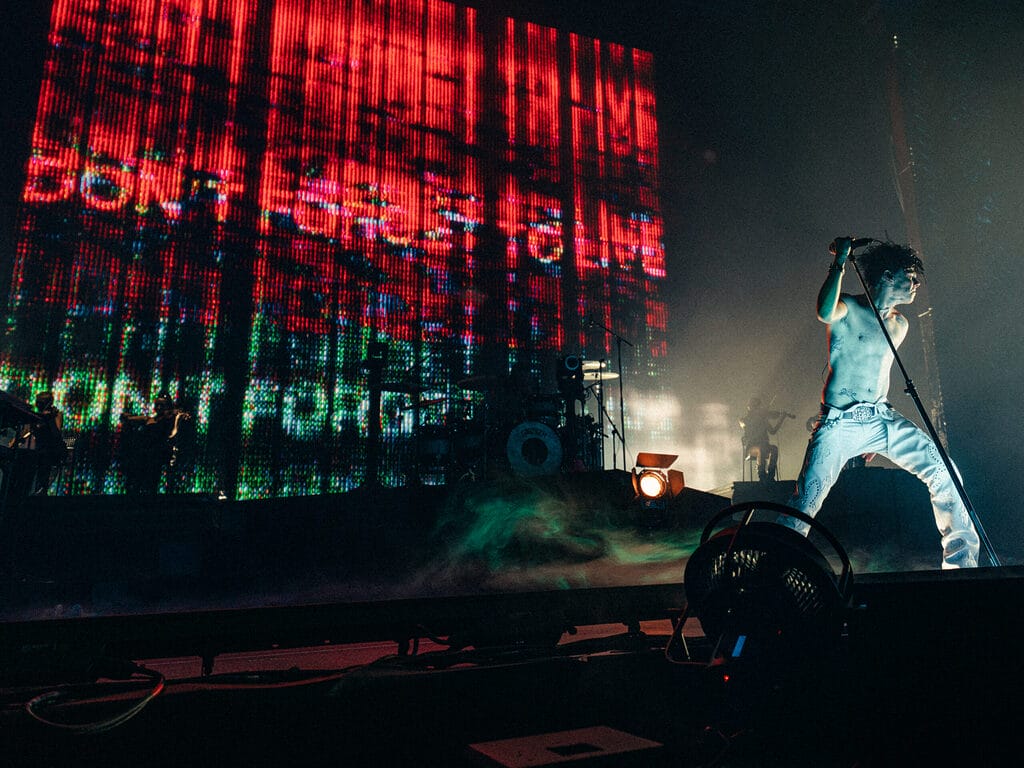 Yungblud on stage Sheffield Yungblud on stage Sheffield