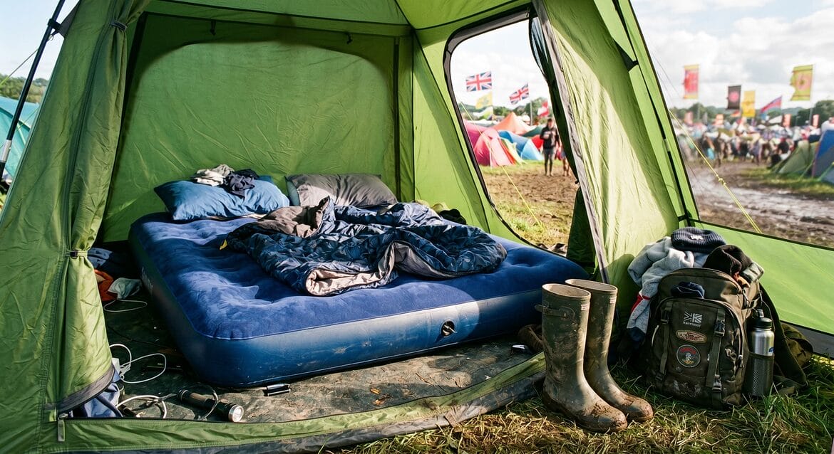 Durable festival air beds
