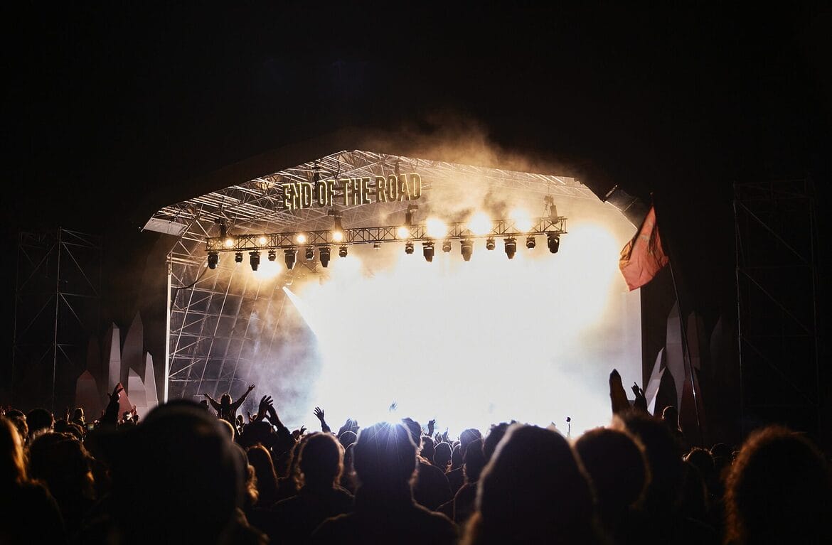 End of the Road stage